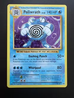 Pokemon TCG: 2016 XY Evolutions Holo Rare Poliwrath 25/108- NM - Image 1