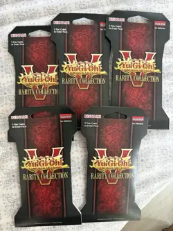 Yu-Gi-Oh 25th Anniversary Rarity Collection Blister Pack Lot (5) 1st Ed SEALED - Image 1