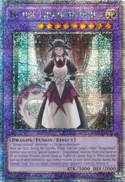 House Dragonmaid (Quarter Century Secret Rare)-Quarter Century Secret Rare - ... - Image 1