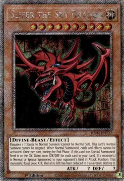 Slifer the Sky Dragon (Platinum Secret Rare)-Platinum Secret Rare - 1st Editi... - Image 1