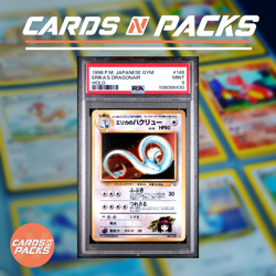 Carte Pokemon Erika's Dragonair #148 Gym Japanese Japonais PSA 9 MINT 🇯🇵 - Image 1