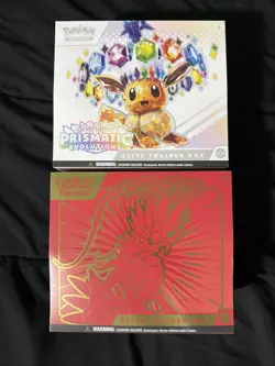 Pokemon Prismatic Evolutions and Scarlet & VioleT Elite Trainer Box ETB NEW - Image 1