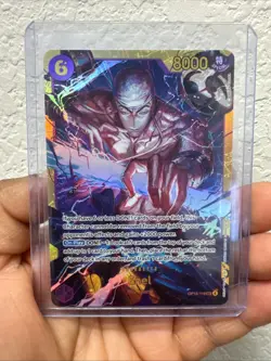 ENEL OP15-118 SEC ALTERNATE ART One Piece TCG Adventure on Kami’s Island NM - Image 1