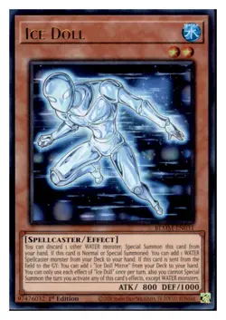 Yugioh Ice Doll #BLMM-EN031 Battles of Legend: Monster Mayhem Ultra Rare NM - Image 1