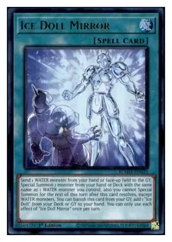 Yugioh Ice Doll Mirror #BLMM-EN033 Ultra Rare NM - Image 1