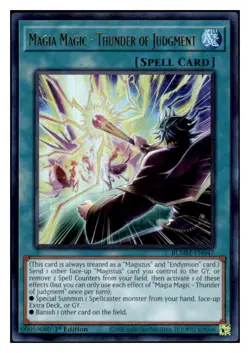 Yugioh Magia Magic #BLMM-EN047 Battles of Legend: Monster Mayhem Ultra Rare NM - Image 1