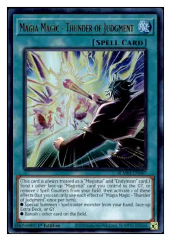 Yugioh Magia Magic #BLMM-EN047 Battles of Legend: Monster Mayhem Ultra Rare NM - Image 1
