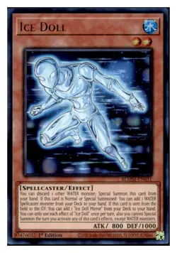 Yugioh Ice Doll #BLMM-EN031 Battles of Legend: Monster Mayhem Ultra Rare NM - Image 1