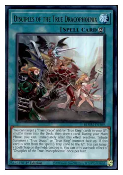 Yugioh Disciples of the True Dracophoenix #BLMM-EN169 Ultra Rare NM - Image 1