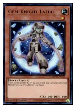 Yugioh Gem-Knight Lazuli #BLMM-EN113 Ultra Rare NM - Image 1