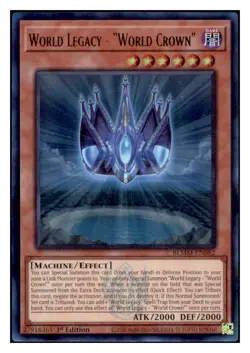 Yugioh World Legacy #BLMM-EN082 Battles of Legend: Monster Mayhem Ultra Rare NM - Image 1
