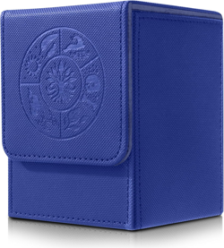 Deck Box 2 Divider Fits 100+ Signal Sleeved Cards Organizer for Yugioh CCG TCG - Image 1