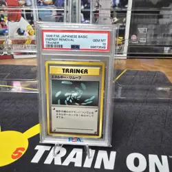 1996 Pokemon Japanese Energy Removal Base Set PsA 10 - Image 1