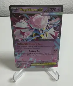 Mega Diancie ex Double Rare ME02: Phantasmal Flames 041/094 NM Pokemon - Image 1