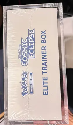 Pokemon Sun & Moon Cosmic Eclipse Elite Trainer Box ETB Factory Sealed - Image 2