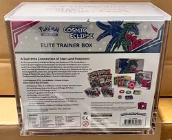 Pokemon Sun & Moon Cosmic Eclipse Elite Trainer Box ETB Factory Sealed - Image 3