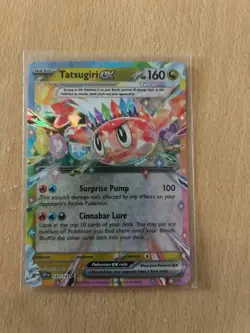 Tatsugiri ex 142/191 Sv08: Surging Sparks Holo - English - Pokemon TCG - Image 1