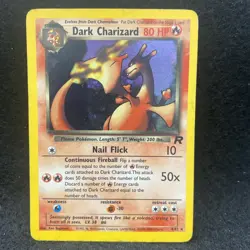 Pokemon TCG Dark Charizard Holo Rare - Image 1