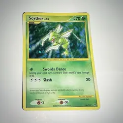 Pokemon Scyther 130/127 Platinum Secret Rare Holo 70HP Basic - Image 1