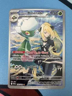 Cynthia's Roserade #184 Pokemon Destined Rivals - Image 1