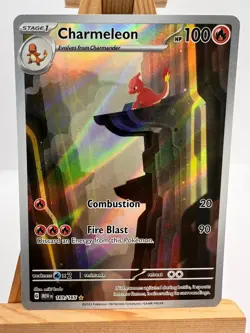 Pokemon TCG - S&V 151 - 169/165 Charmeleon - Illustration Rare - NM/M - Image 1