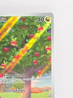 Applin 185/167 Illustration Rare Sv06 Twilight Masquerade Ultra Rare Pokemon TCG - Image 3