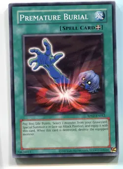 Yu-Gi-Oh! Premature Burial Common english RP02-EN012 (2020) Voreiliges Begrabnis - Image 1