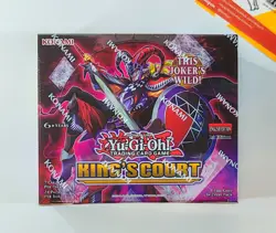 Yu-Gi-Oh! Booster Box King's Court 1st Edition English 2021 Sealed - Image 1