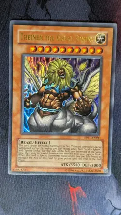 Theinen the Great Sphinx Ultra Rare Yu-Gi-Oh! Movie Exclusive Pack EP1-EN001 MP - Image 1