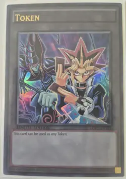 YuGiOh Yugi and Dark Magician Token LDK2-ENT01 Ultra Rare - Image 1