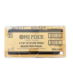 One Piece OP-11 A Fist Of Divine Speed Booster Box Case English SEALED 12 Boxes - Image 5