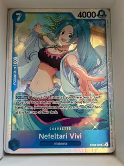 EB04-025 Nefeltari Vivi English SR One Piece TCG Card Game - Image 1