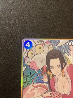 Boa Hancock ST17-004 Parallel Gold THE BEST Storage ONE PIECE Card Japanese NM - Image 2