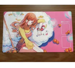 OPCG One Piece Playmat Nami Anime Playmat Trading Card Game - Image 2