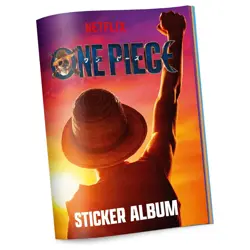 Netflix One Piece Collection Starter Pack: Album + 10 Stickers Sealed - Image 1