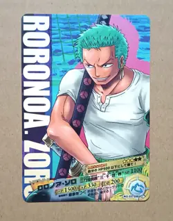 ONE PIECE AR Carddass Roronoa Zoro F03-08 - Image 1