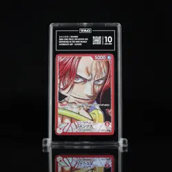 Shanks Alt Art Leader OP09-001 One Piece Emperors in the New World JP TAG GEM 10 - Image 3