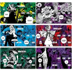 One Piece Playmat Trafalgar Law With Zones OPCG TCG Trading Card Game Play Mat - Image 1