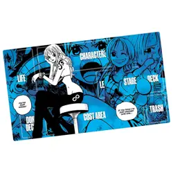 One Piece Playmat Trafalgar Law With Zones OPCG TCG Trading Card Game Play Mat - Image 3