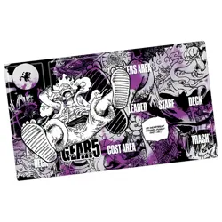 One Piece Playmat Trafalgar Law With Zones OPCG TCG Trading Card Game Play Mat - Image 5