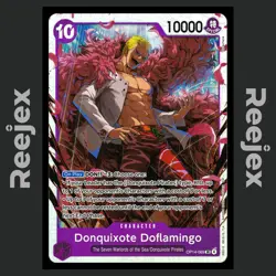 Donquixote Doflamingo - OP14-069 - SR - The Azure Sea's Seven - One Piece - NM/M - Image 1