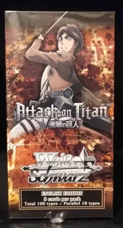 Attack On Titan Volume 1 Booster Box Sealed Weiss Schwarz - Image 1