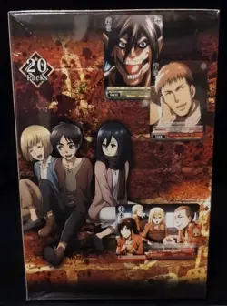Attack On Titan Volume 1 Booster Box Sealed Weiss Schwarz - Image 3