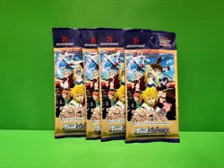 Weiss Schwarz Seven Deadly Sins Revival of the Commandments 4 Pack Booster Lot - Image 1