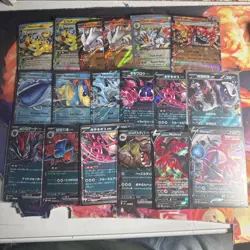 Pokemon Lot Of 50 Ex Cards English Japanese Chinese Korean Pikachu Mew Etc - Image 2