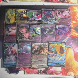 Pokemon Lot Of 50 Ex Cards English Japanese Chinese Korean Pikachu Mew Etc - Image 4