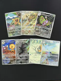 Pokemon TCG - Ascended Heroes LOT of 7 Cards - Illustration Rare Near Mint NM - Image 1