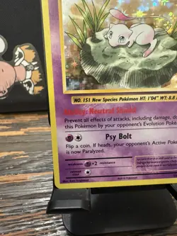Mew XY Evolutions 53/108 Holo Pokemon Card 2016 - Image 4