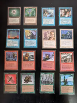 MTG Ice Age & Alliances Lot - 16 Cards - Sleight of Mind, Talismans - 1995 1996 - Image 1