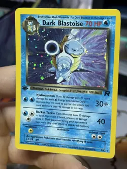 1st Edition Dark Blastoise 3/82 Team Rocket 2000 Holo Rare WOTC Pokemon Card TCG - Image 4